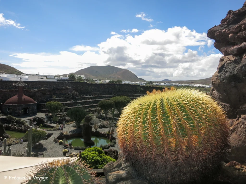 Partez à la découverte des oeuvres de César Manrique sur l'île de Lanzarote - jardin des cactus